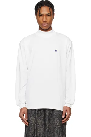Pins & Needles White Mock Neck T-shirt