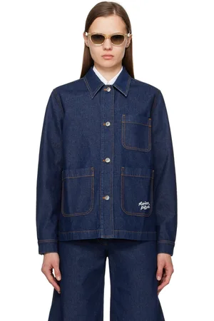 Maison Kitsuné Indigo Workwear Denim Jacket