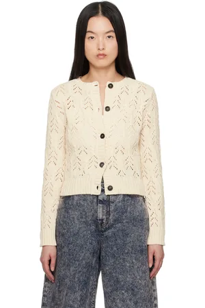 Max Mara Off-White Panaria Cardigan