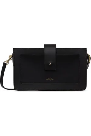 A.P.C. Black Albane Clutch Bag