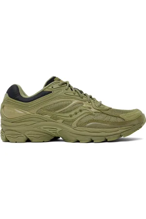 Saucony Khaki ProGrid Omni 9 Armor Sneakers