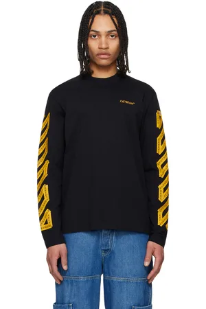 OFF-WHITE Black Tape Arrow Skate Long Sleeve T-shirt