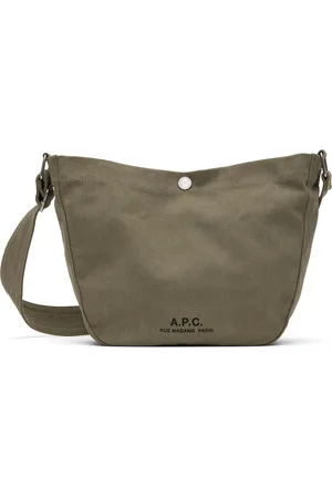 A.P.C. Khaki Journal Small Bag