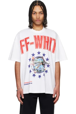 OFF-WHITE White Fresco Star T-shirt