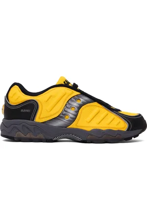 Saucony Yellow & Black Matrix Sneakers