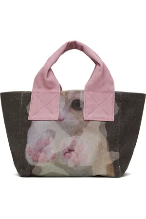 OTTOLINGER Gray & Pink Mini Tote