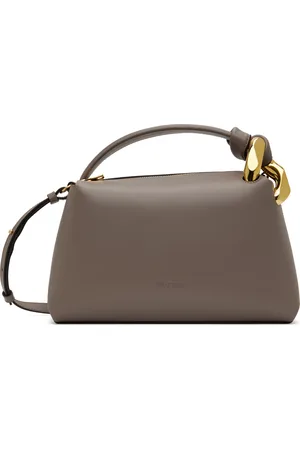 J.W.Anderson Taupe JWA Corner Leather Top Handle Bag