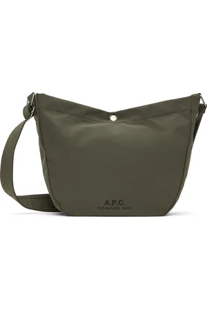 A.P.C. Khaki Journal Bag