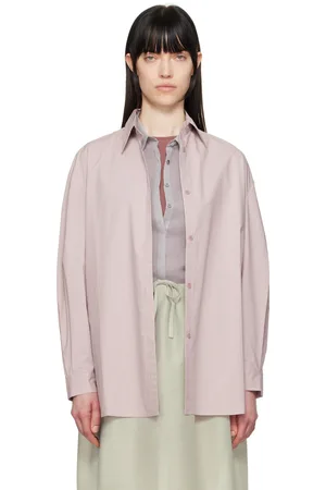 AMOMENTO Pink Oversized Shirt