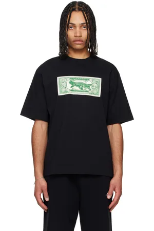 OFF-WHITE Black Banknote Arrow T-shirt