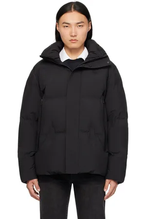 Ermenegildo Zegna Black Hooded Down Jacket