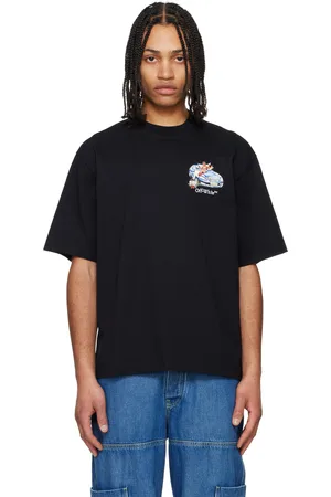 OFF-WHITE Black Fresco Arrow T-shirt