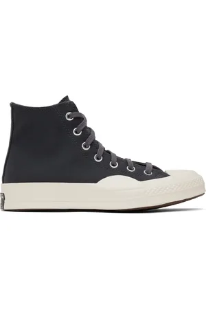 Converse Navy Chuck 70 Textured High Top Sneakers