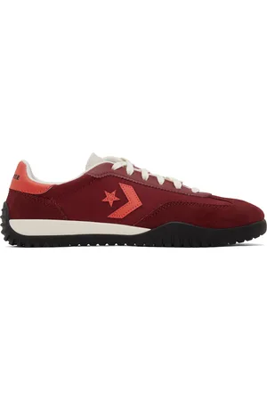 Converse Red Run Star Trainer Retro Sport Sneakers