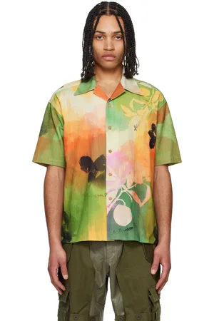 Andersson Bell SSENSE Exclusive Multicolor Rhino Tie Dye Print Shirt
