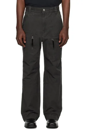 Isabel Marant Black Kleber Cargo Pants