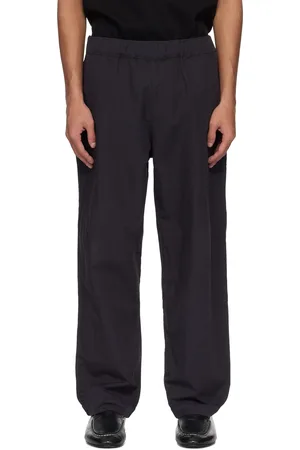 CASEY CASEY Navy Long Chasse Trousers