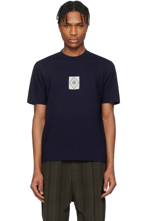 C.P. Company Blue Jersey Logo T-Shirt