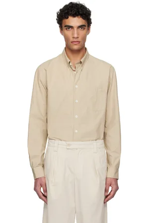 A.P.C. Khaki Edouard Brodée Shirt
