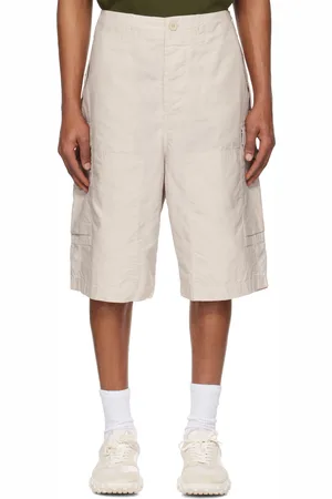CASEY CASEY Off-White Mamo Cargo Shorts