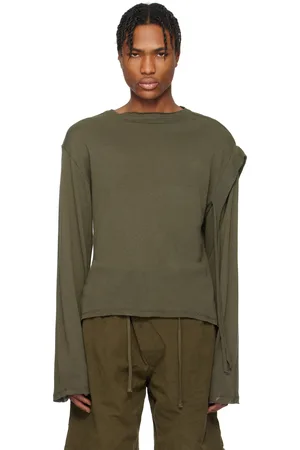 OTTOLINGER Deconstructed Linen Longsleeve T-shirt