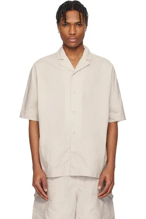 CASEY CASEY Beige Waga Bowling Shirt