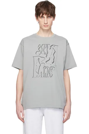 DIME Taupe Monogram T-shirt