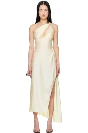 COPERNI White Asymmetric Maxi Dress
