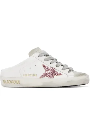 Golden Goose White & Gray Bio-based Super-Star Sabot Sneakers