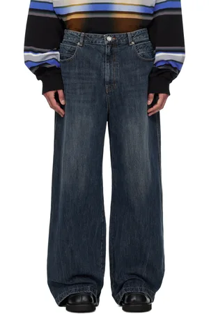 JUUN.J Washed Double Waist Jeans
