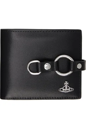 Vivienne Westwood Black Bondage Billfold Wallet