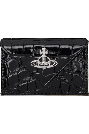 Vivienne Westwood Black Envelope Billfold Wallet