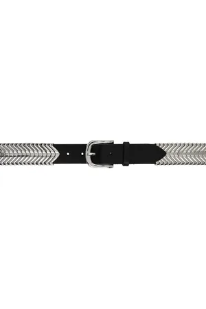 Isabel Marant Black & Silver Tehora Belt