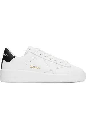 Golden Goose White Purestar Sneakers