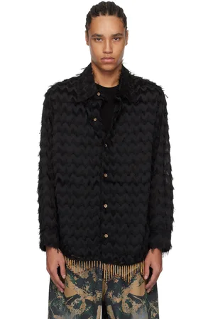Andersson Bell SSENSE Exclusive Bird Shaggy Long Shirt