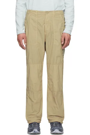 Stone Island Beige Nylon Smerigliato Ghost Trousers
