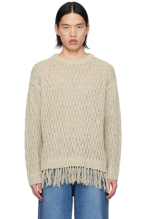 Youth Green Tassel Sweater