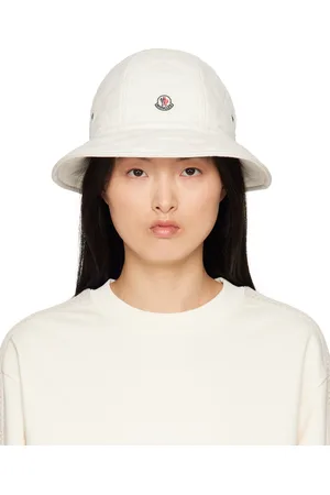 Moncler Off-White Quilted Bucket Hat