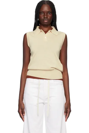 Nothing Written Knit Sleeveless Polo
