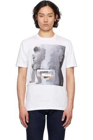 Paul Smith White Astronaut Print T-shirt