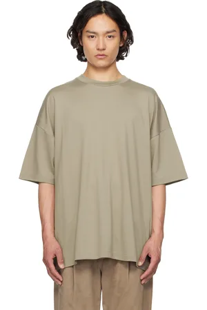 FEAR OF GOD Taupe Milano Short Sleeve T-shirt