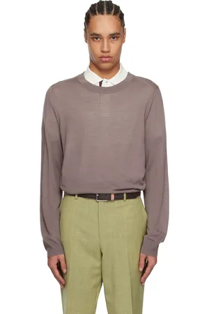 Paul Smith Purple Merino Wool Sweater