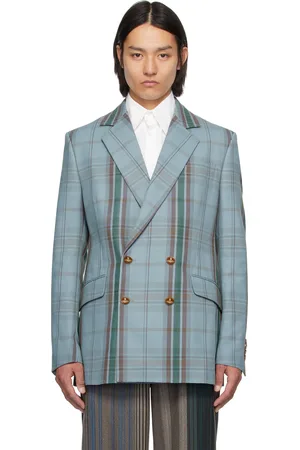 Vivienne Westwood Blue Loose DB Blazer