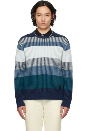 Paul Smith Blue Striped Sweater