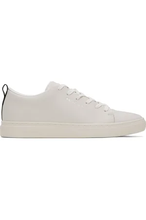 Paul Smith Off-White Leather Lee Sneakers