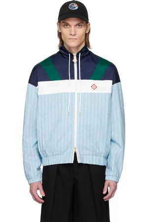 Casablanca Multicolor Pinstripe Laurel Track Jacket
