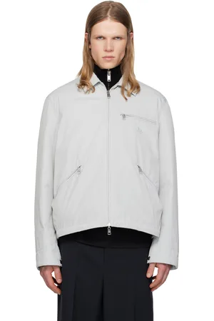 Moncler Gray Cidone Reversible Down Overshirt