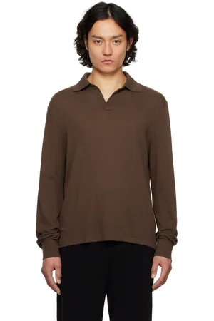 The Row Brown Stafford Polo