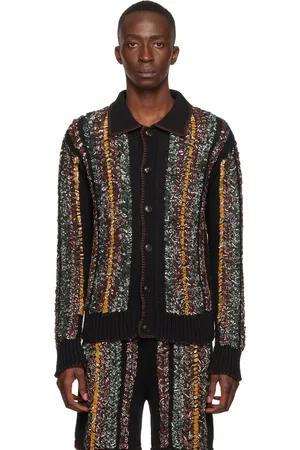 AMIRI Black Cotton Cardigan
