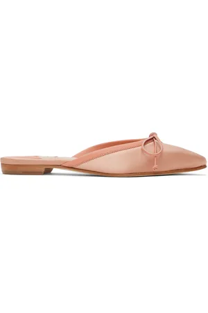 Manolo Blahnik Pink Ballerimu Slippers